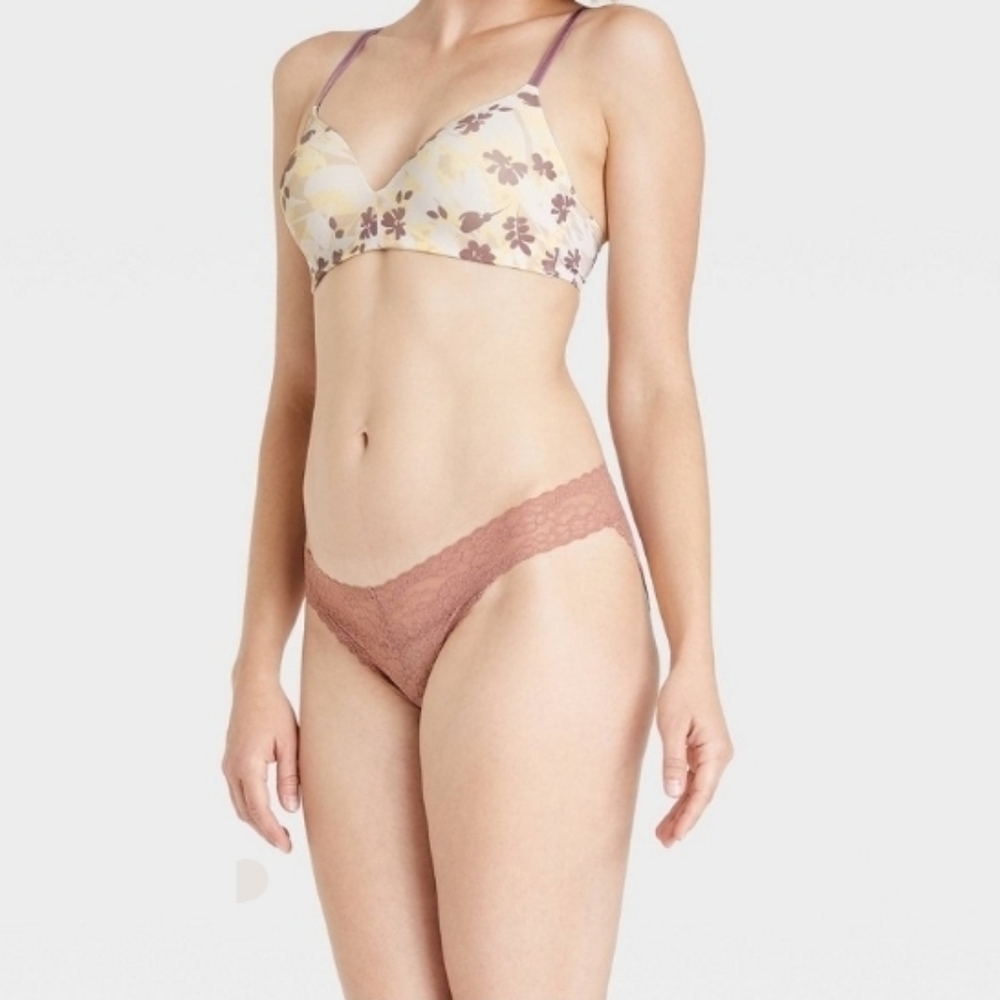 Women's All Over Lace Bikini Underwear - Auden Size XS